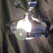 Lustre chrome  italien Space Art 70