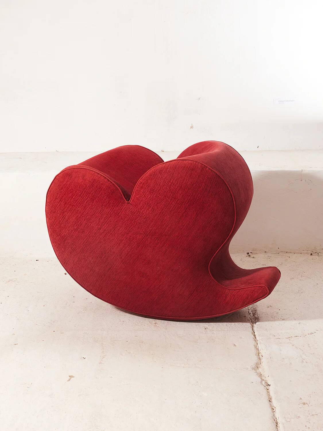 Ron Arad – Soft Heart Lounge Chair / Rocking Chair Moroso, Italy, 1990s