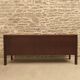 Vintage Scandinavian design sideboard with tambour doors