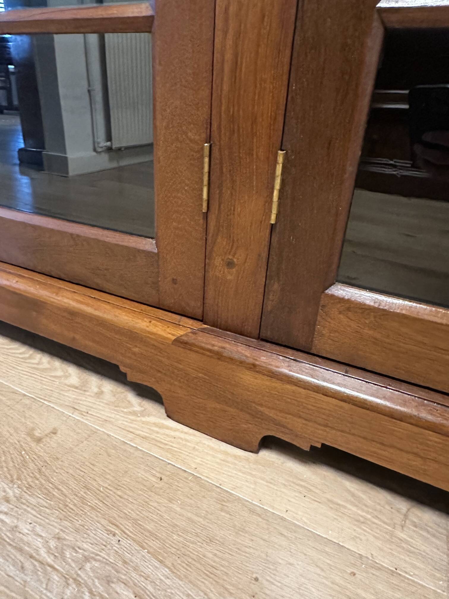 Large antique bookcase