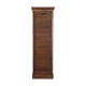 Curtain cabinet 1 column in dark wood