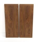 Scandinavian walnut dining table, Sweden, 1960s