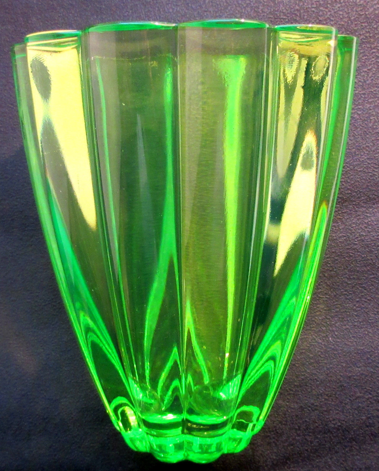 Ouraline art deco vase.