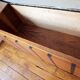 Coat rack with mirror and chest vintage