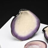 Pol CHAMBOST - Assortment of tableware called “Shell” Signed and numbered