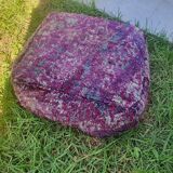 Moroccan carpet pouf