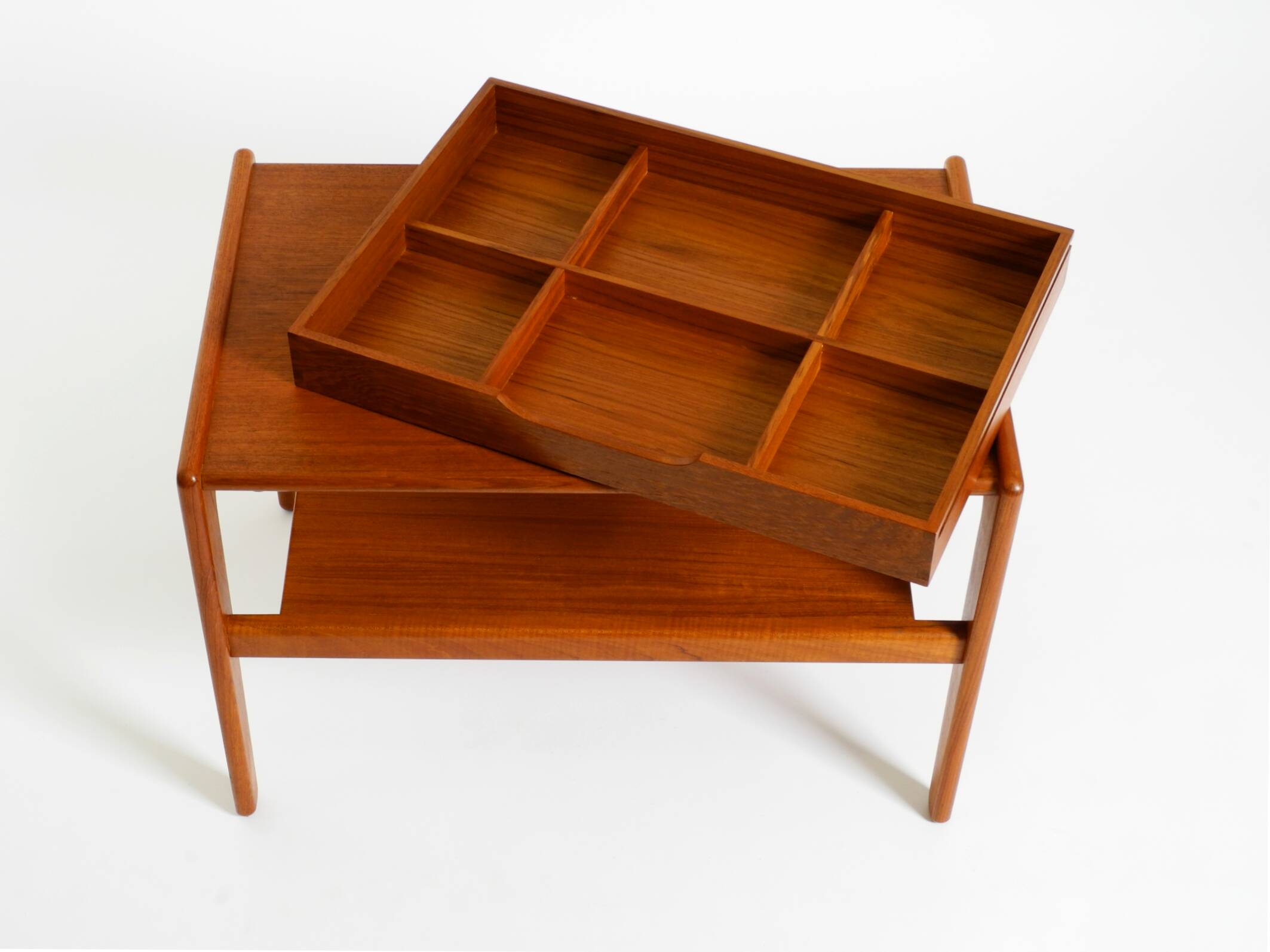 Danish mid-century teak side table with drawer by Salin Nyborg, circa 1960s