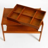 Danish mid-century teak side table with drawer by Salin Nyborg, circa 1960s