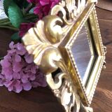 Gilded baroque mirror