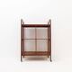 Art Deco shelf - Magazine rack on wheels