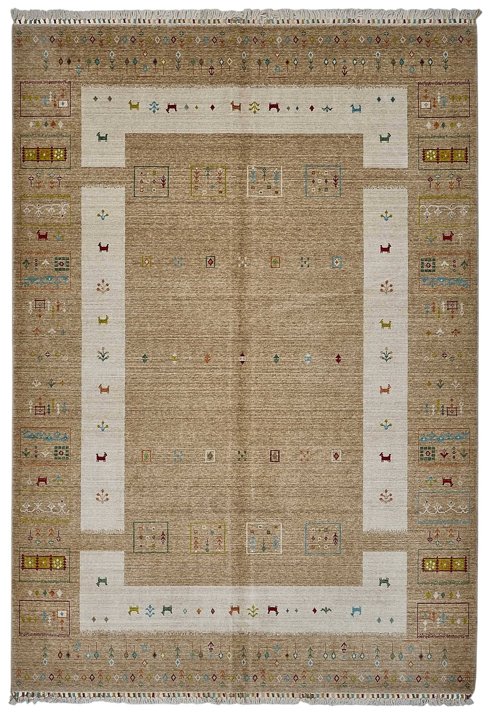 Turkish Handcrafted Loom Oushak Rug 206 cm x 298 cm