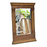 Louis XVI style gilded mirror