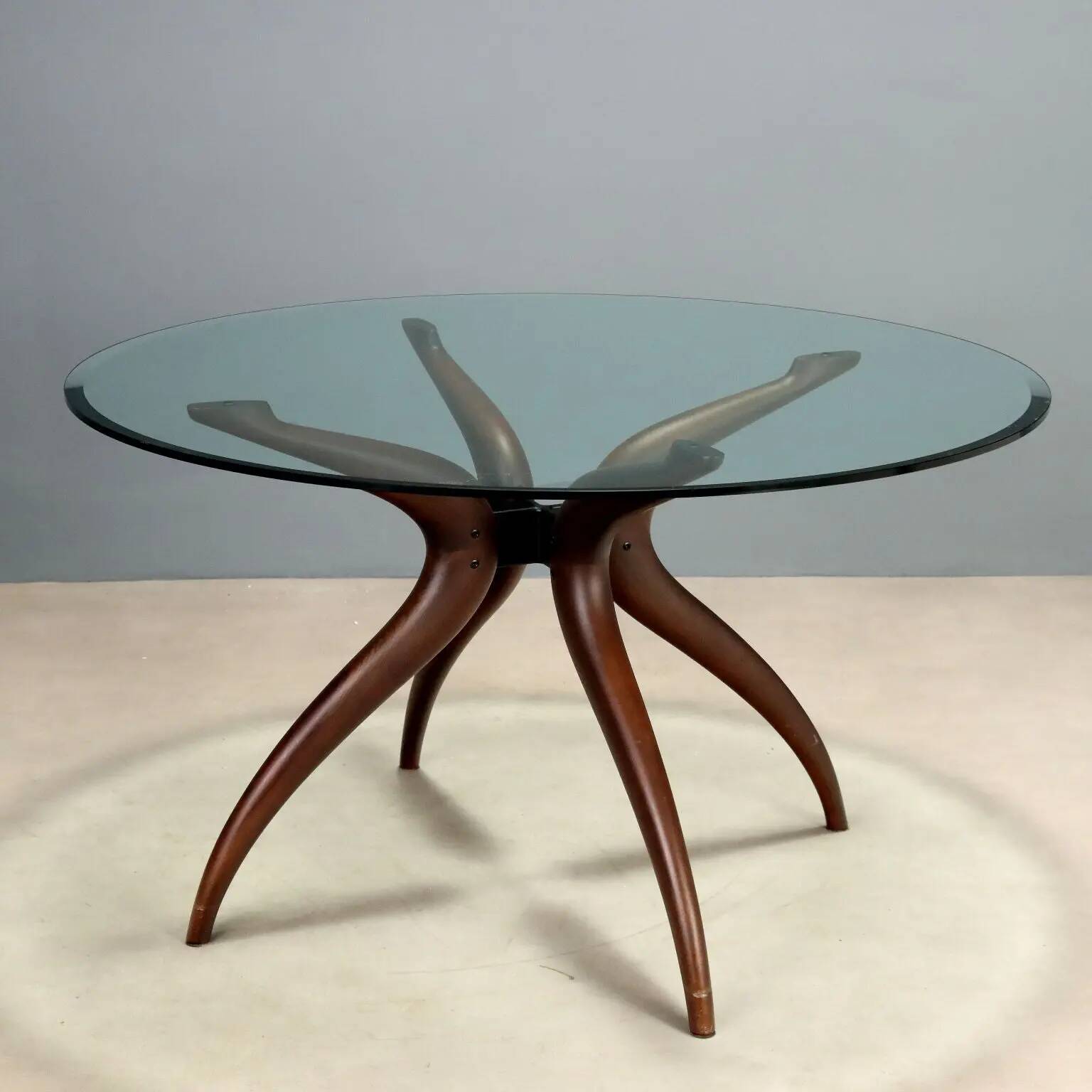 Table ronde moderne Porada, design Marconato et Zappa, années 2000