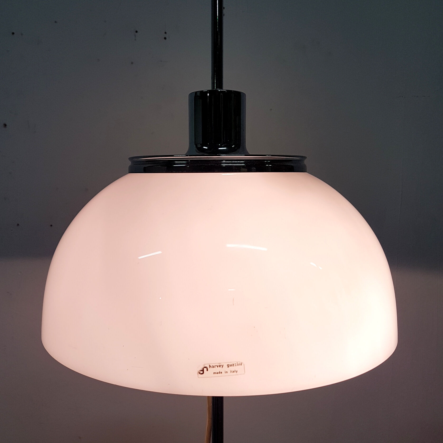 "Faro" floor lamp by Harvey Guzzini, Italy 1970s