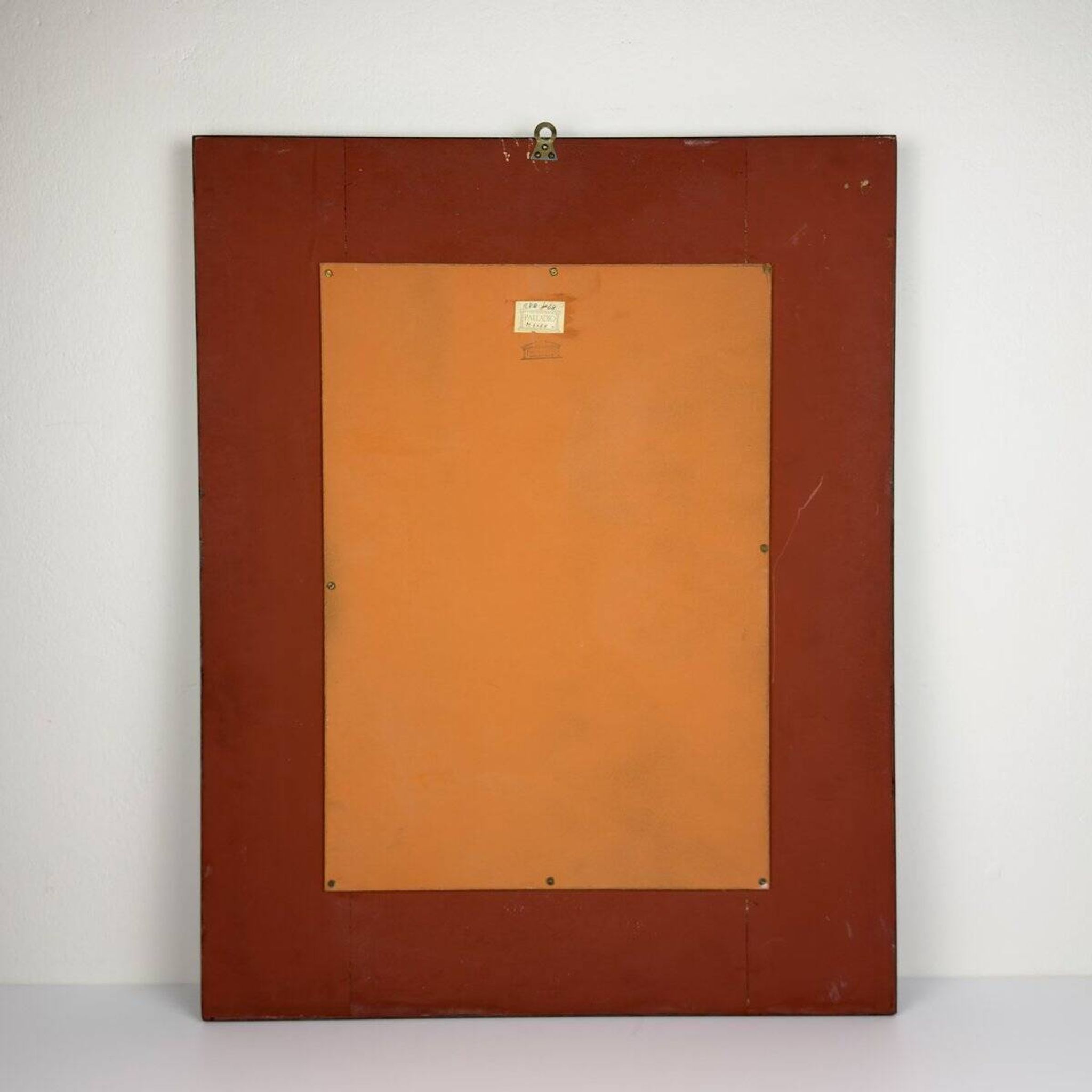 Vintage wall mirror by Palladio, Italy, 1960s