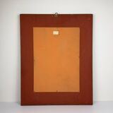 Vintage wall mirror by Palladio, Italy, 1960s