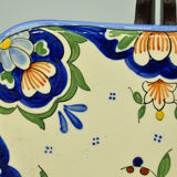 Under the plate and bottle signed Rouen collection art of the table