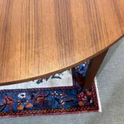 1970s teak table with 1 extension