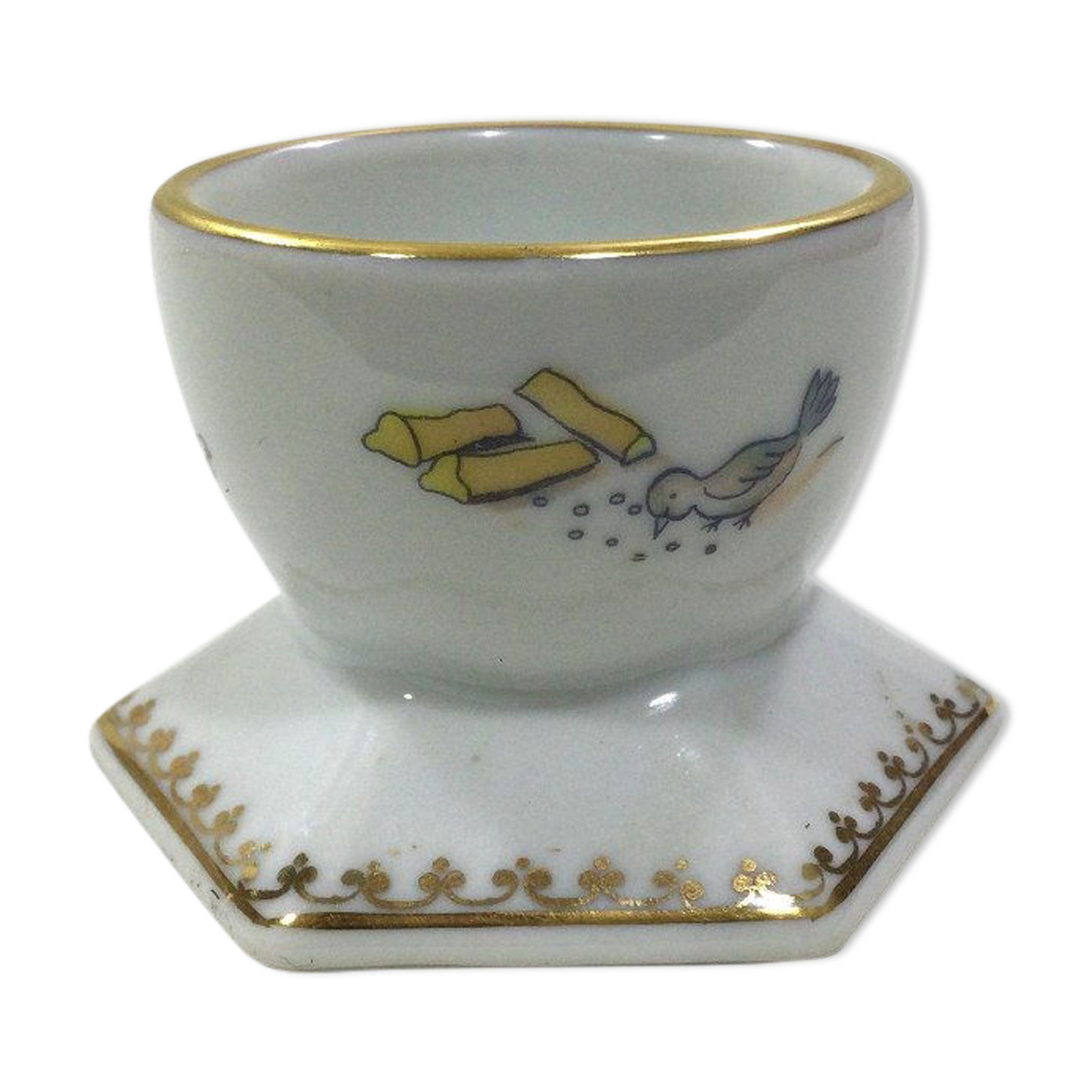 Limoges eggcup