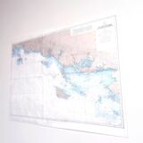 Map of Finistère and Morbihan west coast France