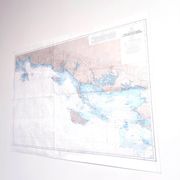 Map of Finistère and Morbihan, west coast of France