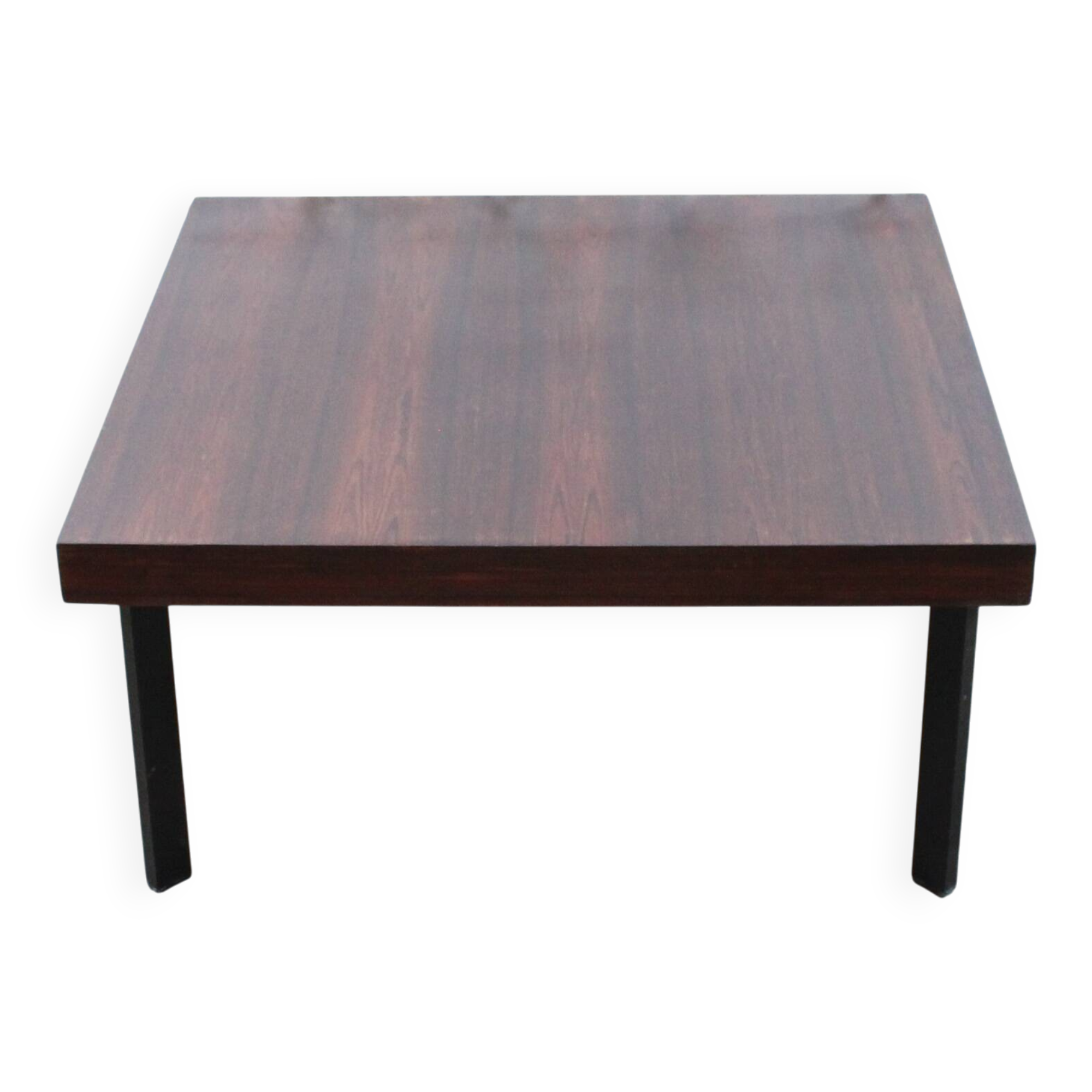 Square teak coffee table by Pierre Guariche for Meurop