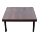 Square teak coffee table by Pierre Guariche for Meurop