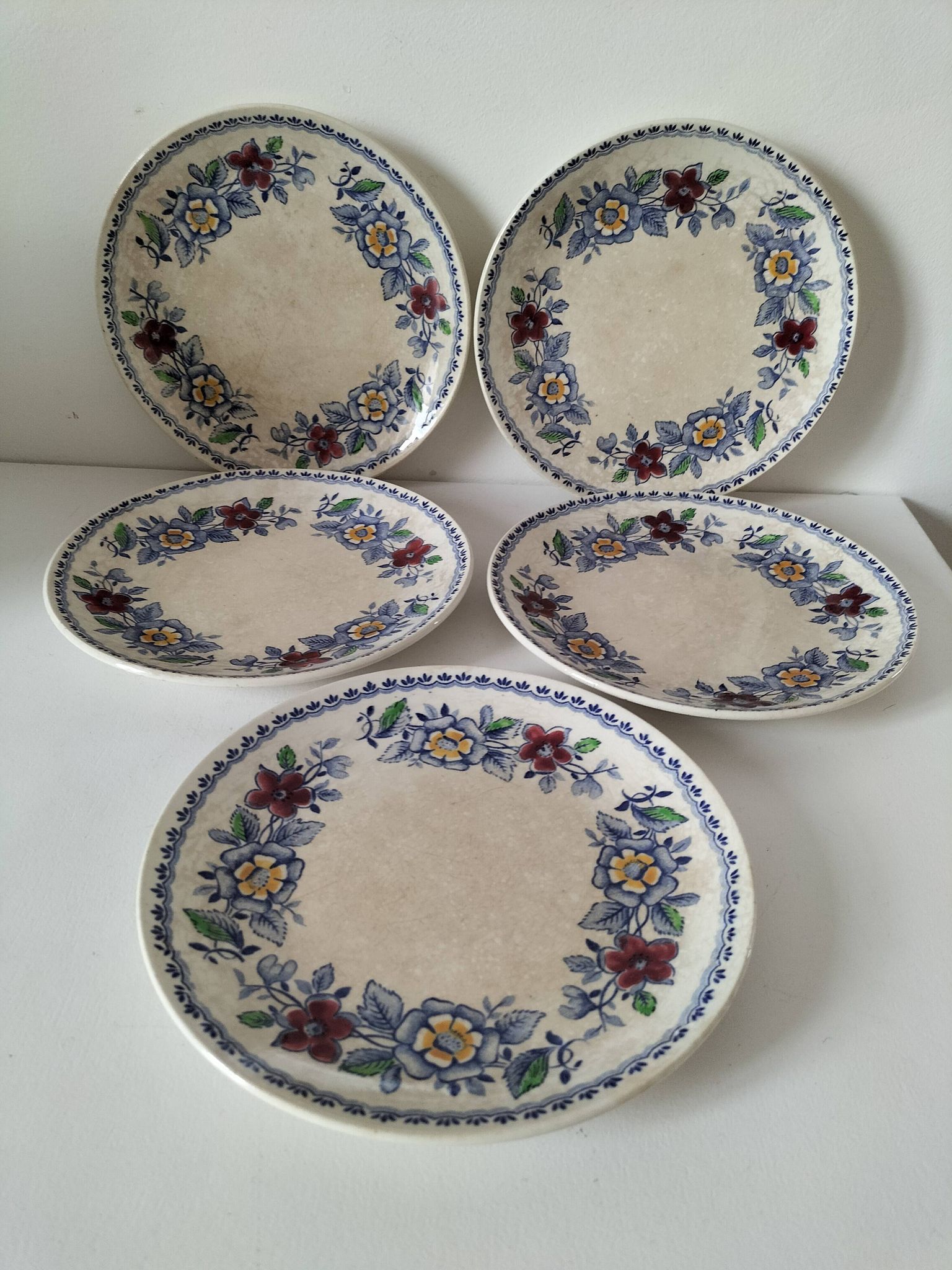Assiettes Gien France
