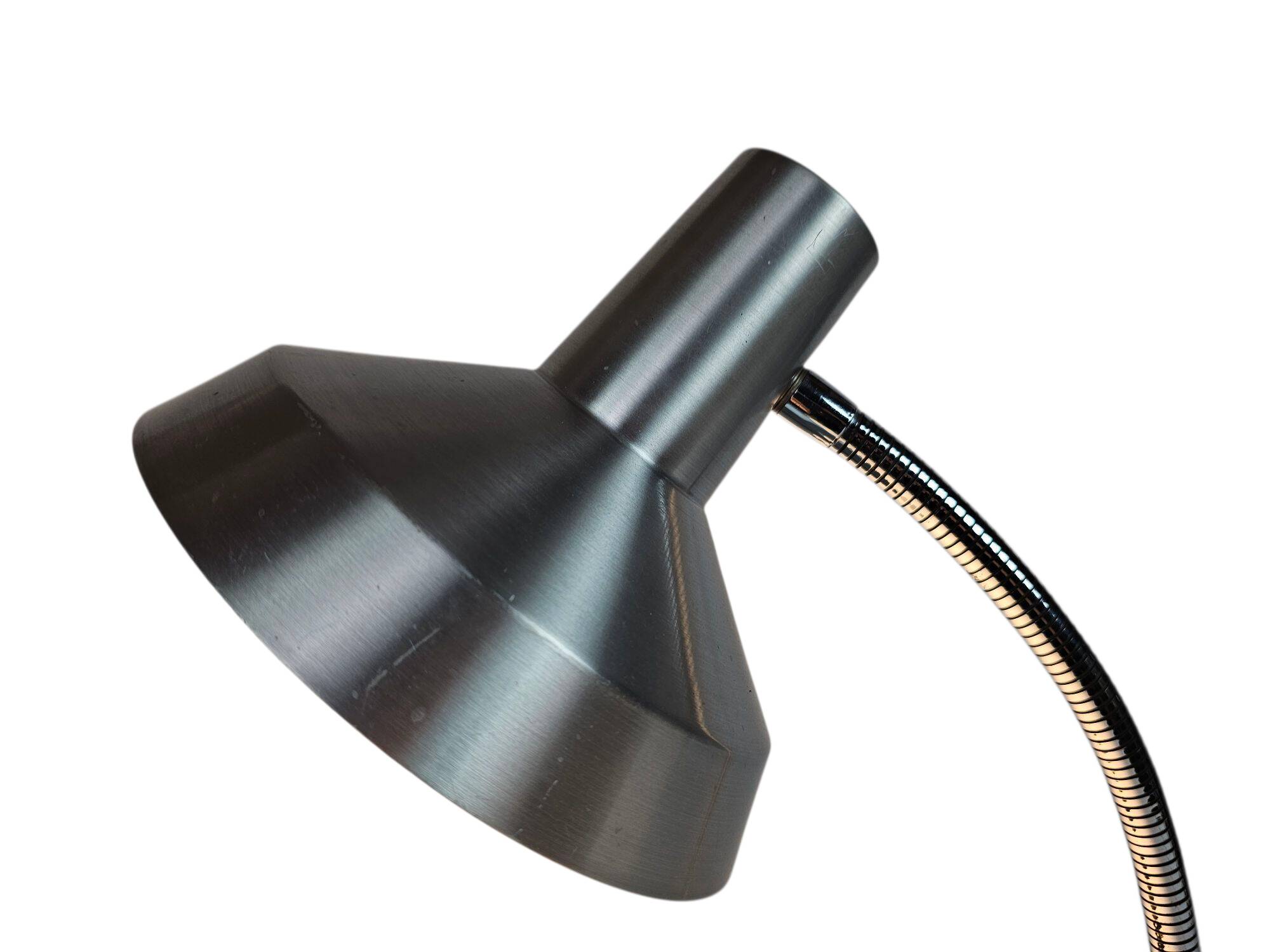 Hala Zeist -  verstelbare hals - tafellamp - metaal - chroom - aluminium