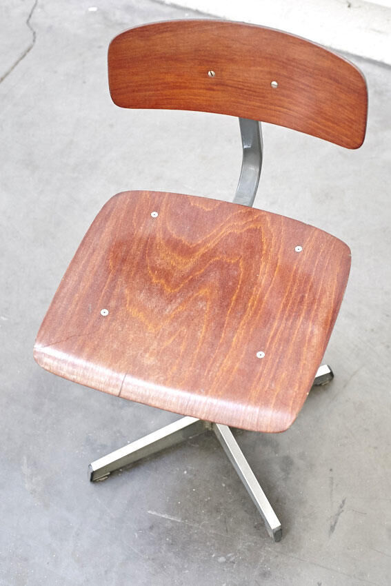 Industrial desk chair