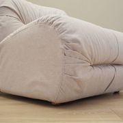 Beige armchair, Italian design, 1970s, production: Italy