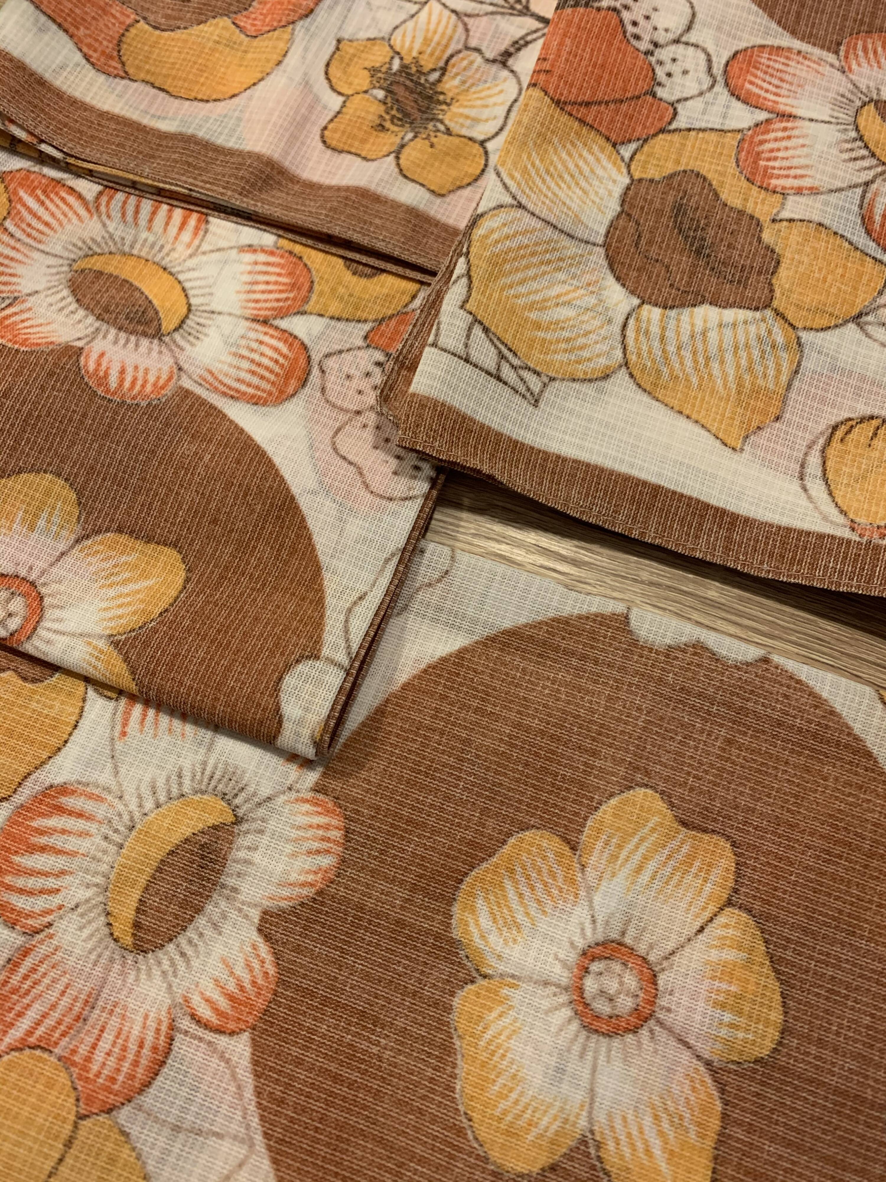 Lot 6 serviettes vintage