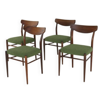 Set of 4 Lübke chairs 'Waldbrunn'