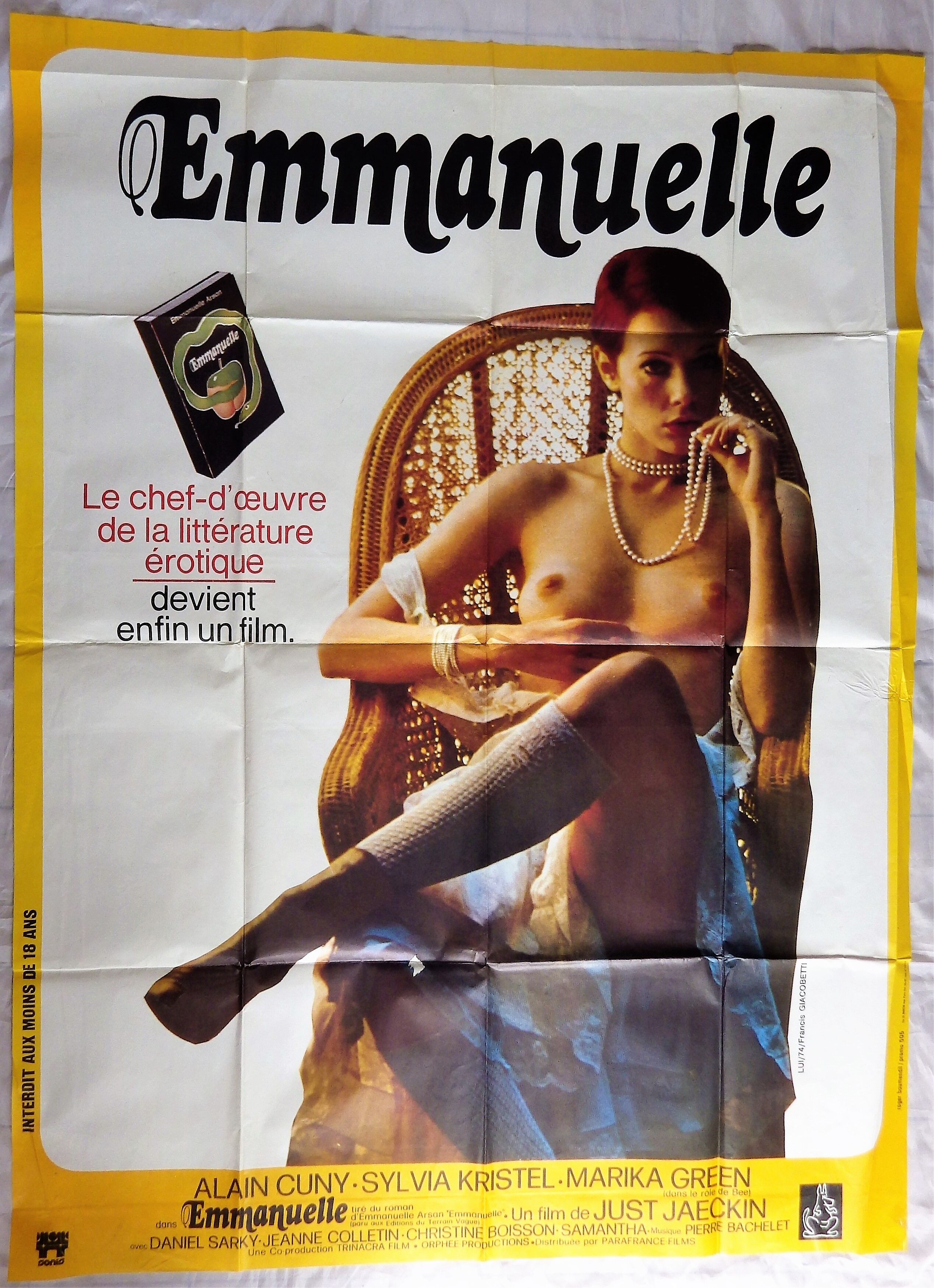 Displays original Emmanuelle 1974