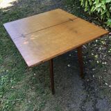 Old game wood table