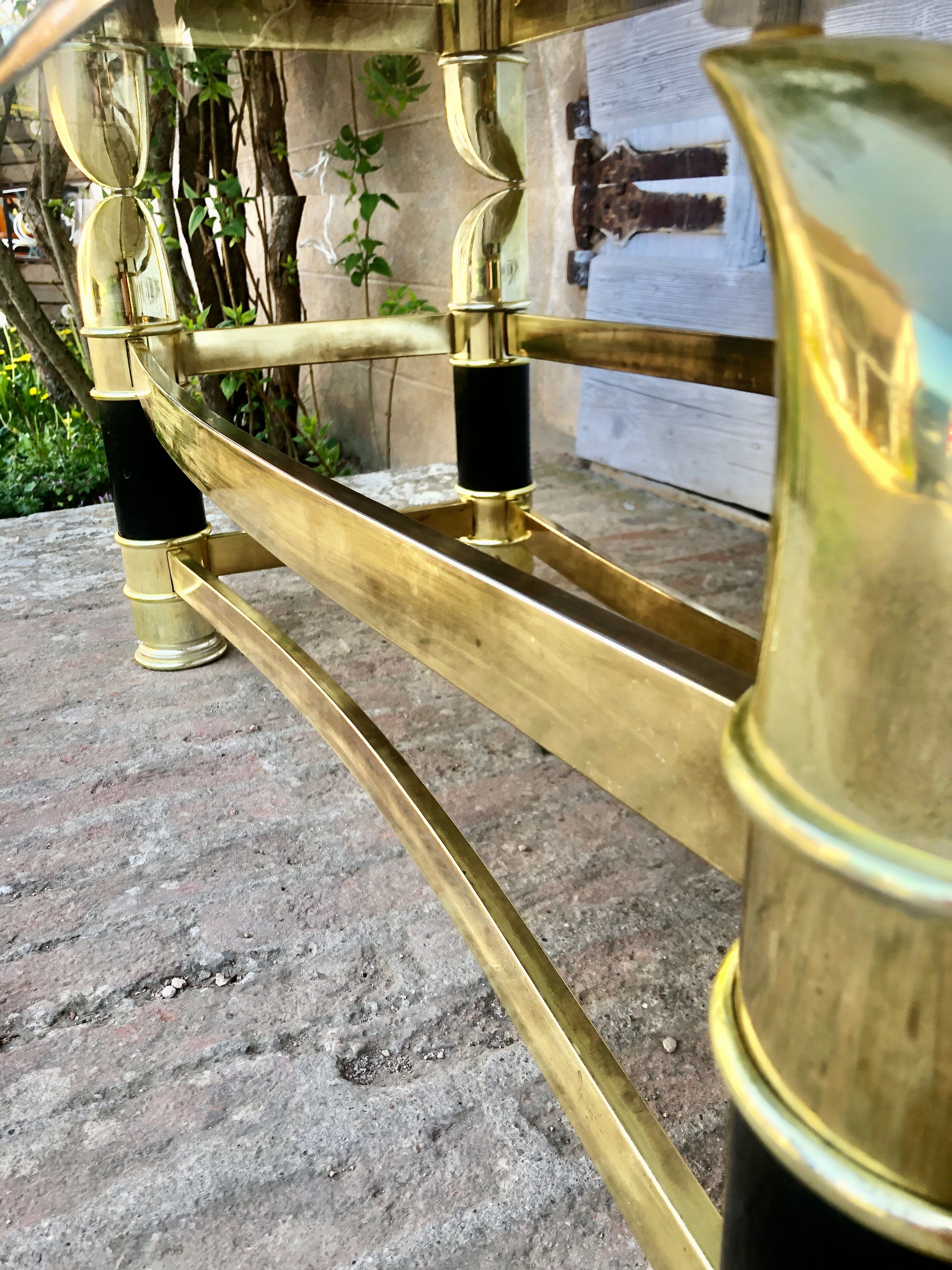 Hollywood regency coffee table