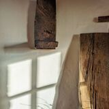 Étagères murales chêne ancien