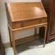 Oak slope desk 1950