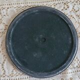 Silver-plated metal trivet English