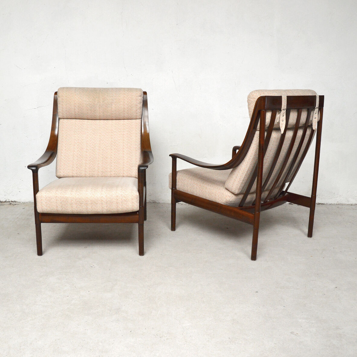 Paire de fauteuils Wilhelm Knoll, 1960