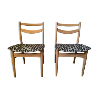 Pair of scandinavian chairs