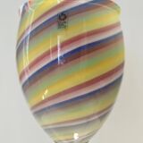Multicolored Murano Glass Table Lamp by Leucos, Italy 1980s