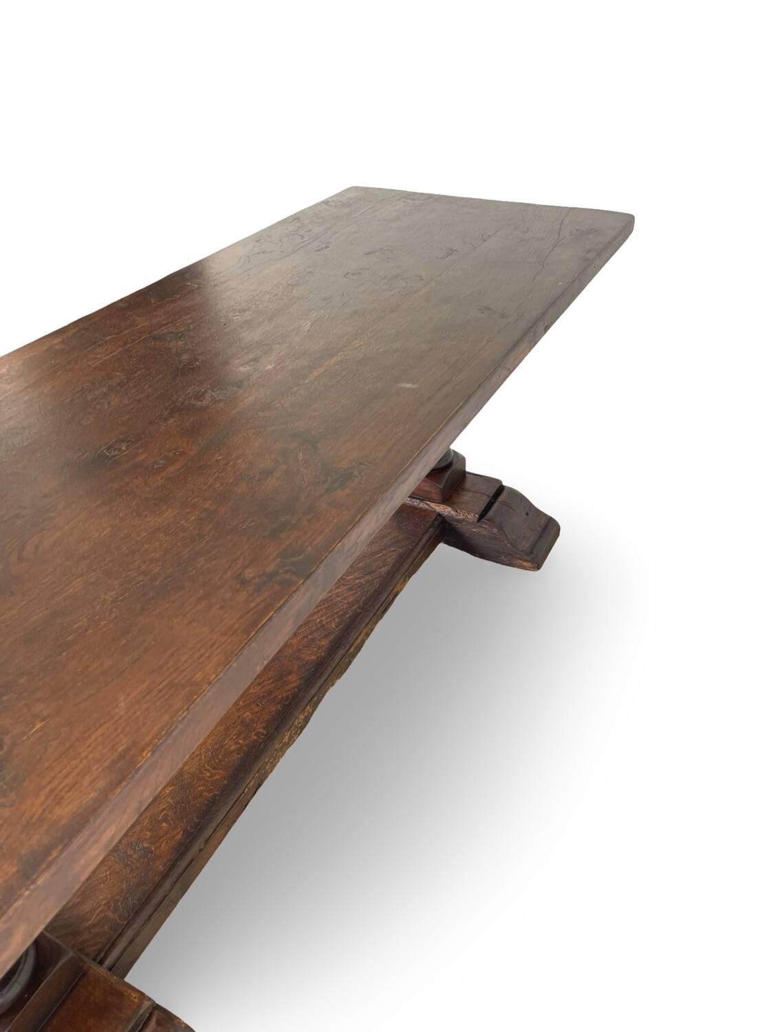 A fine 18th Century French walnut dining table