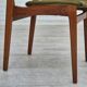 1960s, set of 4 Danish dinning chairs, solid teak wood, original condition.