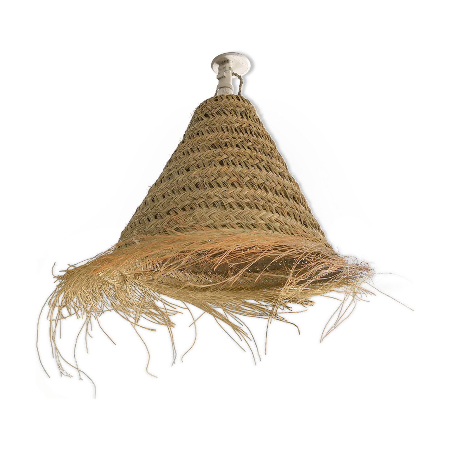 Moroccan alfa hanging lamp