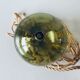 Old glass fishing float