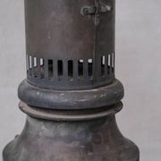 Suspension antique xxl métal et verre