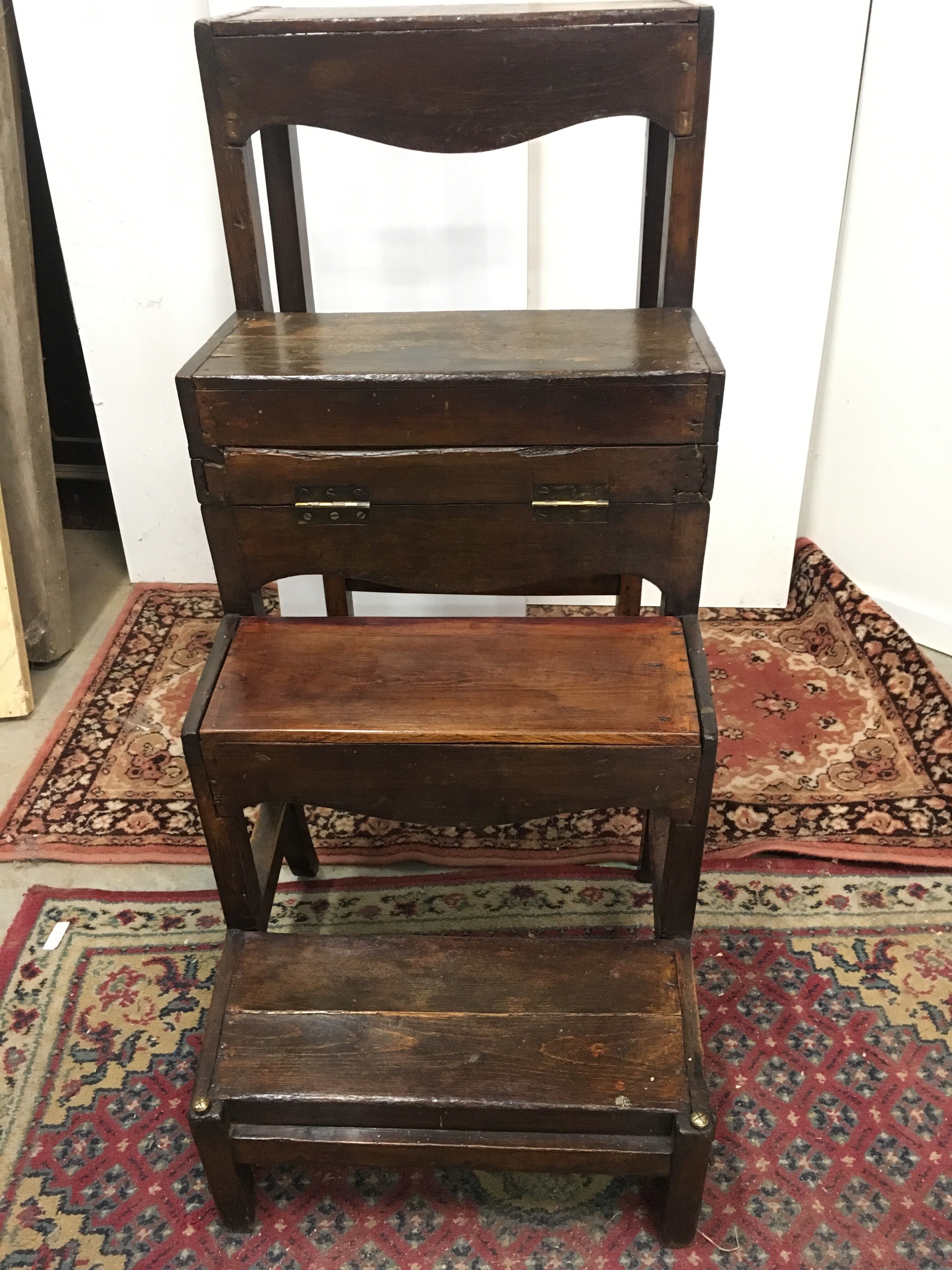 Chair/library staircase