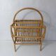 rattan magazine holder