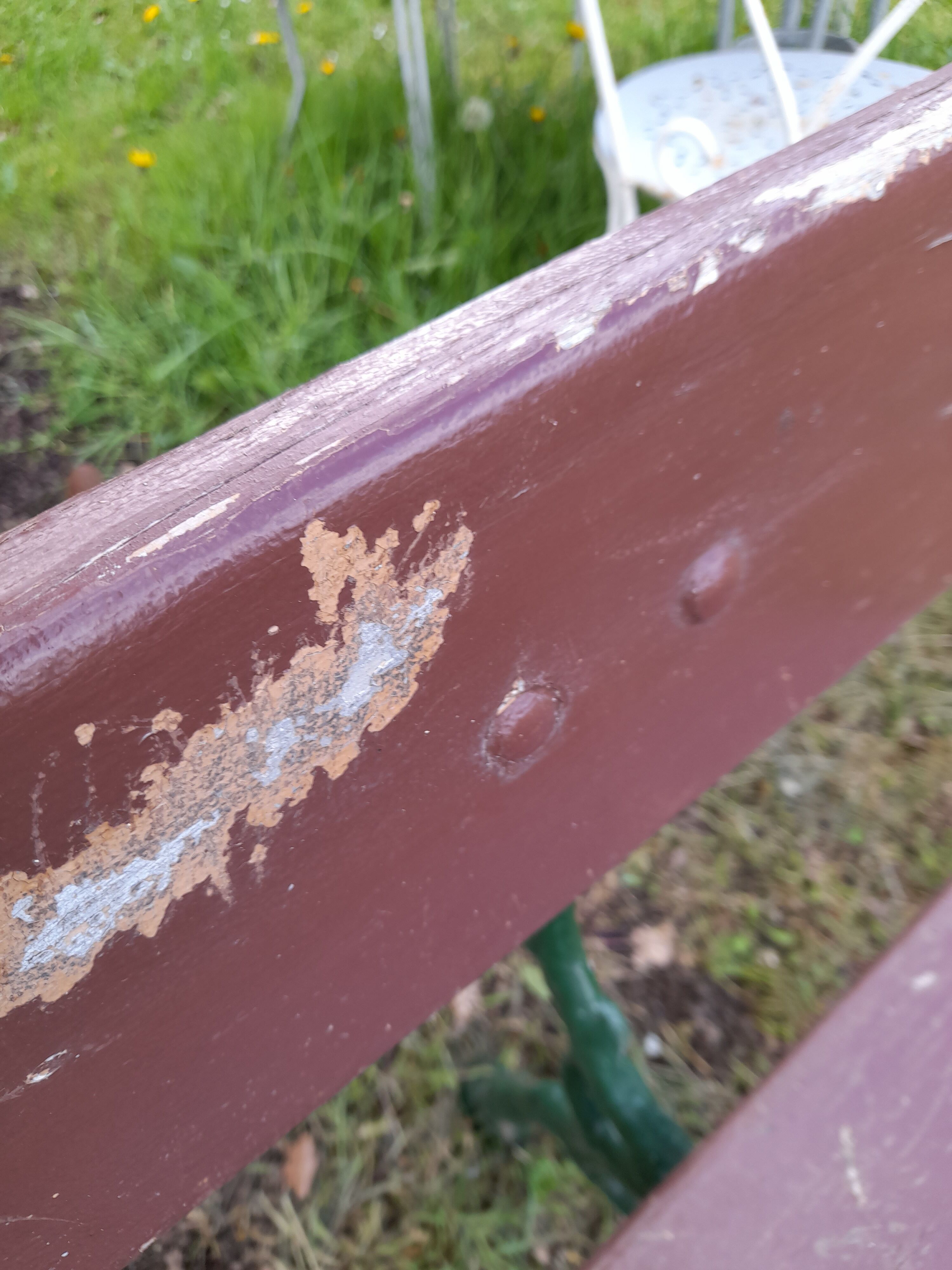 Cast-iron garden bench 1900